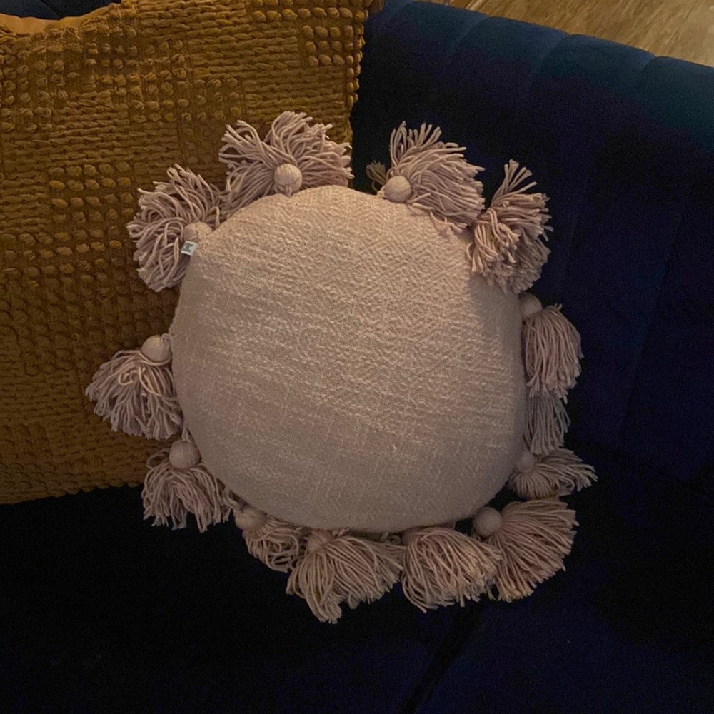 pink urban outfitters pillow